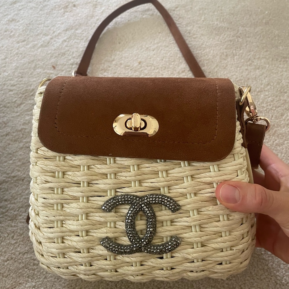 Straw CrossBody bag